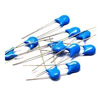 Dispositivi elettronici 200pcs 1000pF 102 1KV 1nF Condensatore a disco ceramico ad alta tensione