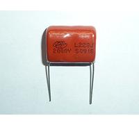 Dispositivi elettronici 20PCS CBB81 223J 2000V 0.022UF 22NF P20 Condensatore a film metallizzato Passo = 20mm