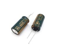 Dispositivi elettronici Condensatori Condensatore elettrolitico 2PCS 25V 6800UF 16 * 30 Condensatori elettrolitici in alluminio