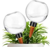 Dispositivi per l'irrigazione a goccia, 2 spuntoni autoirriganti per piante, spuntoni trasparenti per l'irrigazione automatica, spuntini gocciolatori riutilizzabili da 500 ml per piante, mangiatoie pe