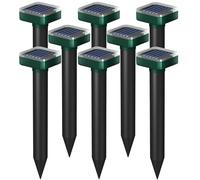 Dispositivi repellenti per cervi e conigli, repellente per cervi per piante e giardino, dispositivi deterrenti per cervi all'aperto, dispositivi solari repellenti per cervi, sonici, elettronici e