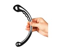 Dildo in acciaio inossidabile bicolore Le Wand (argento)