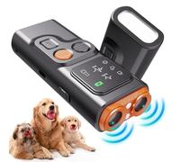 Dispositivo anti-abbaio per cani, con display e torcia a LED, blocca facilmente i cattivi comportamenti puntando