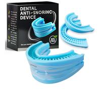 Dispositivo Anti Russamento,Bite Bruxismo, Modellabile Bite Notturno Antirussamento,Réutilisable Anti Ronflement Migliorare il Sonno,Per Uomini e Donne,Include 2 Sostituzione