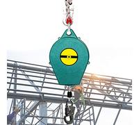 Dispositivo Anticaduta a Richiamo Automatico, 10m Anticaduta di Tipo Retrattile Imbragatura di Sicurezza Anticaduta, Attrezzature Protezione Personale, Gancio Autobloccante, Carico-150kg