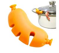 Dispositivo Antirottura-tapestery-anti-ebullition, Supporto Di Copertura Della Pentola In Silicone Bollente | Sulla Spina Di Spargimenti Lucidi, Aggiungendo Facile- Corrimani, Decorazione, Clip