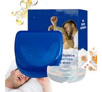 Dispositivo Antirussamento,Bite Per Serramento E Digrignamento Dei Denti,Boccaglio Riutilizzabile per Russamento e Respirazione - Per Russatori Uomini Donne Adulti Anziani Serale Casa Viaggio Quotidia