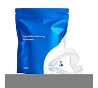 Dispositivo Antirussamento per Bocca | per il Sonno Regolabile e Flessibile - Boccaglio Soluzione per il Russamento - Per Adulti, Uomini E Donne, Padre, Madre, Marito, Moglie