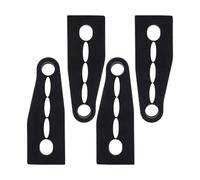 Dispositivo Antislam per Portiere Auto,4 Pezzi Cuscinetti Paracolpi per Veicoli,Ammortizzatore per Serratura e Blocco Portiere Auto - per Interno Camion Sedan SUV RV Veicoli