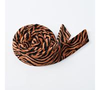 Dispositivo arricciacapelli con fiocco Big wave nessun calore arricciacapelli ferro pigro driller capelli panno cerchio accessori per capelli (grano leopardo)