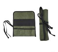 Dispositivo arrotolabile pesante con tasche multiple Borsa Duty Oxford Cloth Device Roll Organizer per chiavi per cacciaviti, pinze, prese, manometri per pneumatici Piccoli strumenti