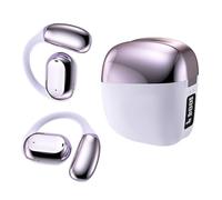 Dispositivo audio bilingue: auricolari multilingue da 250 mAh, auricolari digitali wireless, interpretazione istantanea bidirezionale, scambio culturale per professionisti dei viaggiatori | Viaggi per