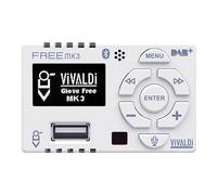 Dispositivo audio multimediale Vivaldi Giove 25W+25W RMS Bianco FREEMK3.W