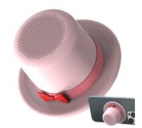 Dispositivo audio portatile, audio wireless, unità cappello ad alta forma 2,68 × 2,68 × 1,57 pollici con supporto per telefono, modulo musicale magnetico, attrezzatura di intrattenimento per
