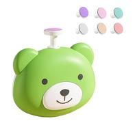 Dispositivo automatico di lisciatura della punta delle dita, azione rotante morbida per dita delicate, include 6 accessori per smerigliatrice per unghie per bambini a batteria