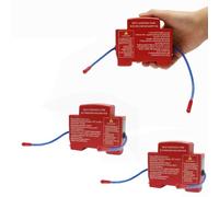 Dispositivo automatico di soppressione incendi ad attivazione termica per | Dispositivo antincendio ad attivazione termica, adatto per quadri elettrici, sale macchine e impianti di accumulo di energia,