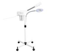 Dispositivo combinato 2 in 1 per sauna facciale a LED, per studio cosmetico, digitale, controllo digitale, vaporizzatore viso verticale, per salone di bellezza e spa, umidificatore 800 W