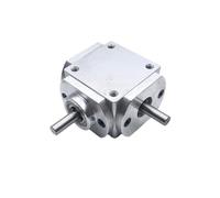 Dispositivo Commutatore incrociato a 90 gradi 1M 20T Riduttore conico a spirale Dispositivo angolare di trasmissione 1 a 1 Albero di uscita singolo da 6 mm Sterzo a ingranaggi