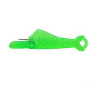 Dispositivo compatto per infilare l'ago con gancio per mini macchine da cucire per semplificare il filo durante le attività di cucito e ricamo (verde)
