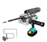 Dispositivo completamente automatico per infilare cavi con batteria al litio, strumento nascosto per cavi da elettricista per un'installazione efficiente del filo