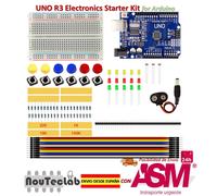Dispositivo D'Avviamento Kit Uno R3 Mini Breadboard LED Jumper Wire Button For