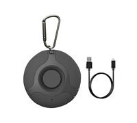 Dispositivo deterrente ad ultrasuoni per parassiti - Funzionamento silenzioso indossabile e tascabile, controllo delle pulci con emissione di onde sonore, strumento di difesa personale degli animali |