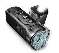 Dispositivo Deterrente Per L'abbaio Del Cane, Dispositivo Antiabbaio Ad Ultrasuoni, Torcia A LED Dispositivo Antiabbaio Dispositivi Per L'addestramento Portata Effettiva 2 in 1,50Ft,Black