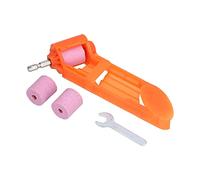 Dispositivo di affilatura portatile per trapano, affilatrice per punte da trapano Mola in corindone Strumento di affilatura portatile per punte da trapano in ferro abrasivo