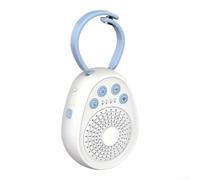 Dispositivo di aiuto per il sonno infantile 20 suoni naturali Macchina di rumore bianco rosa con sensore di grido intelligente Luce dimmerabile ricaricabile USB per culla per passeggino 11x8cm