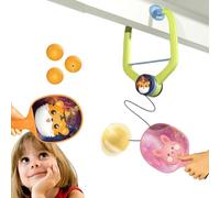 Dispositivo di allenamento per pong | -pong per bambini regolabile in altezza,Esercitatore giocattolo per interazione genitore-figlio, della porta portatile per interni ed esterni