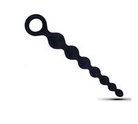 Dispositivo di allenamento per uomo SM Giocattoli sessuali Silicone Sette perline Pull Bead Plug anale Dispositivo di masturbazione femminile per unisex Giocattoli adulti del sesso