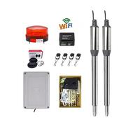 Dispositivo di apertura automatica della porta Kit operatore apriporta a battente in acciaio inossidabile multifunzionale con accessori opzionali Commerciale Industriale(E KIT)