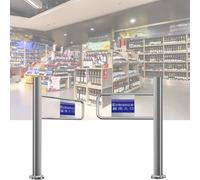Dispositivo di Apertura Automatica unidirezionale in Acciaio Inox - Solo Spinta Verso l'interno per Bar, Negozi, Centri Commerciali - Soluzione di Ingresso e Uscita da 11