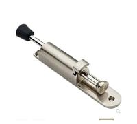 Dispositivo di arresto antivento for porta a pedale grandi dimensioni, dispositivo localizzazione superiore, ostruzione a piacimento(Brushed silver)