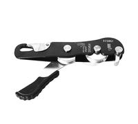 Dispositivo Di Assicurazione 370 G Nero Portatile, Controller Per Corda Automatica, Hardware Da Roccia Per Esterni Principiante Esperto Arborista Cura Degli Alberi Discesa In Discesa Manovra Di Sicure