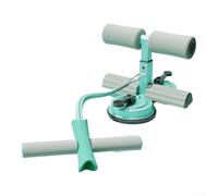 Dispositivo di assistenza per addominali con 6 tubi di resistenza, regolabile in altezza, strumento per allenamento addominale per palestra a casa, forte base a ventosa per addominali, sollevamento