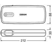 Dispositivo di avviamento BOOSTER OSRAM OBSL400