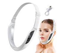 Dispositivo Di Bellezza A Microcorrente Con Massaggio EMS - Strumento Di Sollevamento Con Impacco Caldo Per Rassodare E Curare Il Viso V, Massaggiatore Facciale Portatile Per Rassodare La Pelle, Routi