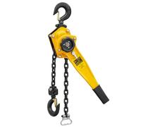 Dispositivo di bloccaggio a leva, Paranco a catena con leva a cricchetto e gancio 0,75-6 t 1,5-6 m for garage, magazzini e macchinari for autoveicoli(6t 1.5m)