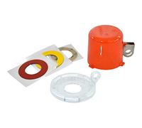 Dispositivo di Blocco Dei Pulsanti, 22mm x 50.80mm x 64mm x 63.5mm, Rosso