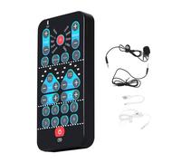 dispositivo di cambio vocale, dispositivo multifunzione con 8 effetti sonori, scheda audio portatile dal , convertitore audio con luce LED, maschera plug and voice per DJ