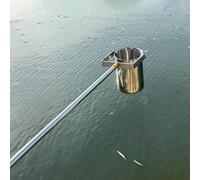 Dispositivo di campionamento dell'acqua dell'acciaio inossidabile, campionatore liquido telescopico con misure graduate per acque luride, piscina, pozzo e acqua di fiume