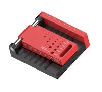 Dispositivo di centraggio professionale del foro del metallo Rotondo Rod Center Drilling Fixture con design ergonomico per compiti precisi Lavorazione del legno Drill Hole Locator