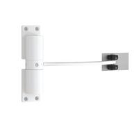 Dispositivo di chiusura della porta in lega di alluminio Chiusura regolabile per cancello adatto per porte in legno e porte Chiudi automatico in lega di alluminio Tensione regolabile Chiudi