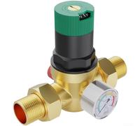 Dispositivo di controllo della pressione dell'acqua in ottone per ridurre la variabilità nelle linee di approvvigionamento idrico comunale o di pozzo (1)