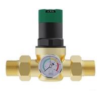 Dispositivo di controllo della pressione dell'acqua in ottone per ridurre la variabilità nelle linee di approvvigionamento idrico comunale o di pozzo (1/2)