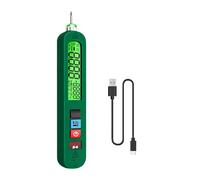 Dispositivo di controllo elettrico digitale con display LCD e identificazione del conduttore per la verifica del filo sotto tensione e la ricerca di problemi Tester potenziale portatile con torcia