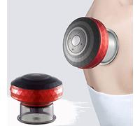 Dispositivo di coppettazione ricaricabile - Massaggiatore di coppettazione elettrico con luce rossa - Set di coppettazione portatile a 6 modalità Strumento di massaggio Gua Sha Regali per