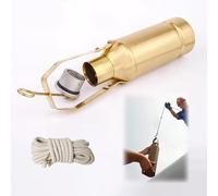 Dispositivo di Estrazione del Campione di Olio/Contenitore per Il Campionamento Dell'olio con Corda, Kit Antistatico per L'analisi del Petrolio In Rame, Strumento La Raccolta(Rope-100m/328ft,500ml)