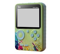 Dispositivo di gioco portatile retrò 500 precaricato classico gioco leggero forte ABS lungo gioca tempo in movimento per bambini dispositivo di gioco retrò portatile